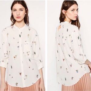 ZARA Basic Collection blouses sizes L
